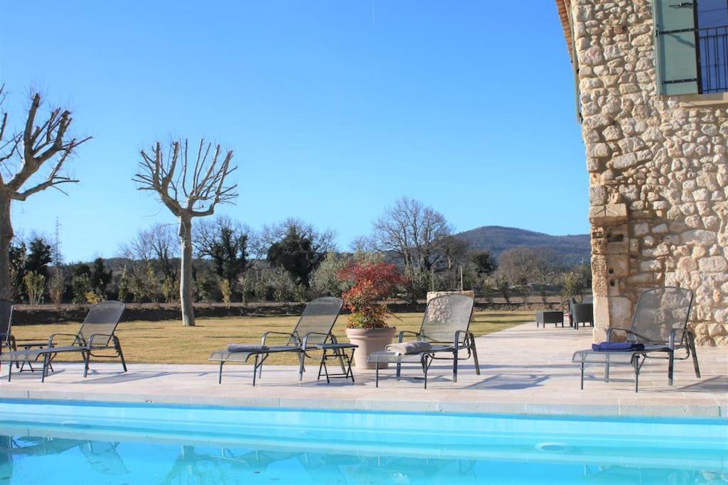 Villa Mas En Campagne à Mallemort Extérieur photo