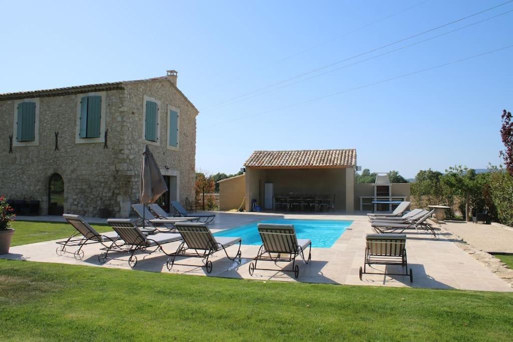 Villa Mas En Campagne à Mallemort Extérieur photo
